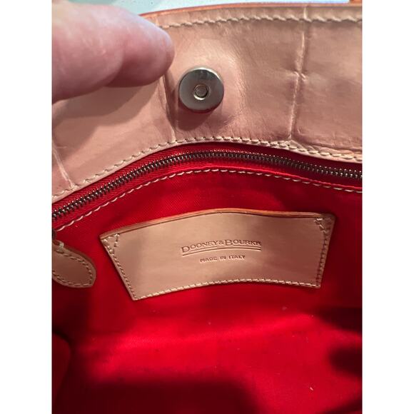 Dooney & Bourke mini pink purse bag satchel - Picture 4 of 7